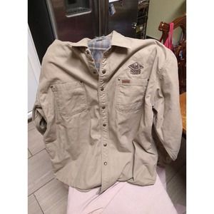 Adobe Lumber Carhartt Lined Jacket Size XL